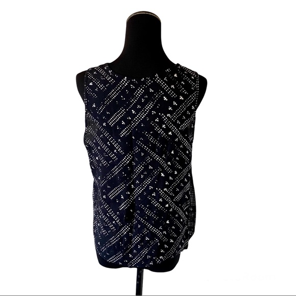 FREE PEOPLE NWT Crinkle Look Through Top in Black Combo Size Small - Picture 4 of 9